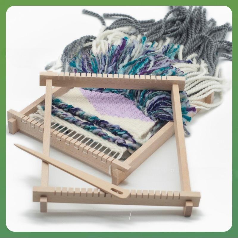 Solid Wood Removable Loom Tapestry Weaving Machine DIY Tapestry Weaving Machine