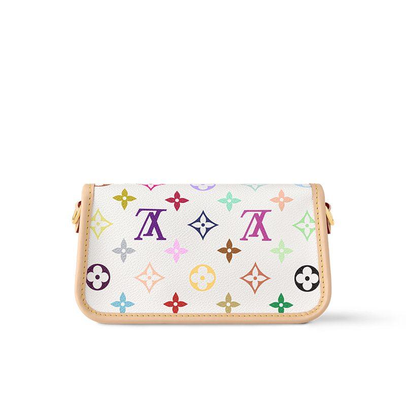 Louis Vuitton X Takashi Murakami Nano Diane White Multicolored M14194