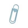 Love Heart Paper Clip Bookmark Creative Page Holder Oversized Paper Clip  Book Lovers