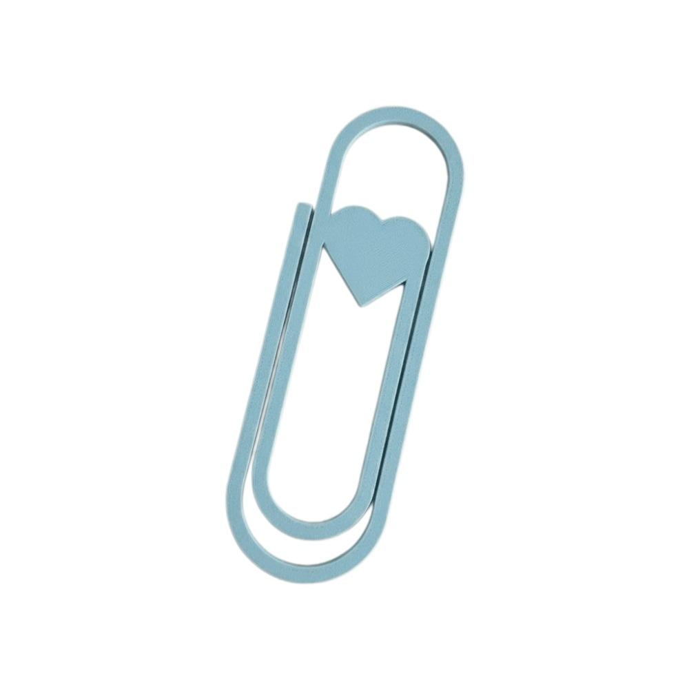 Love Heart Paper Clip Bookmark Creative Page Holder Oversized Paper Clip Book Lovers