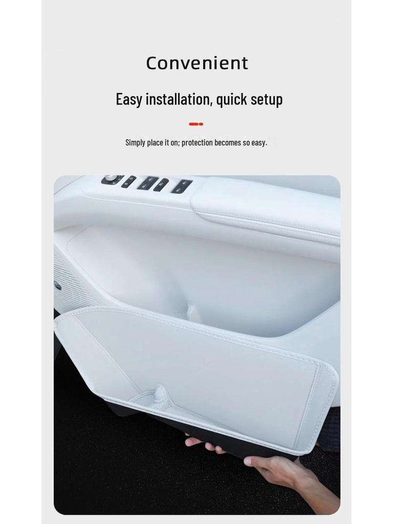 Glutinous Corn-Shaped Car Door Storage Mat for Changan Lumin 24 Model