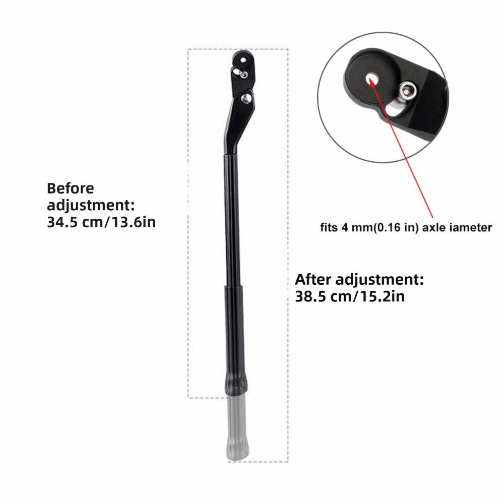 Adjustable Quick Release Kickstand Easy Installation Bike Kickstand Bicycle Maintenance