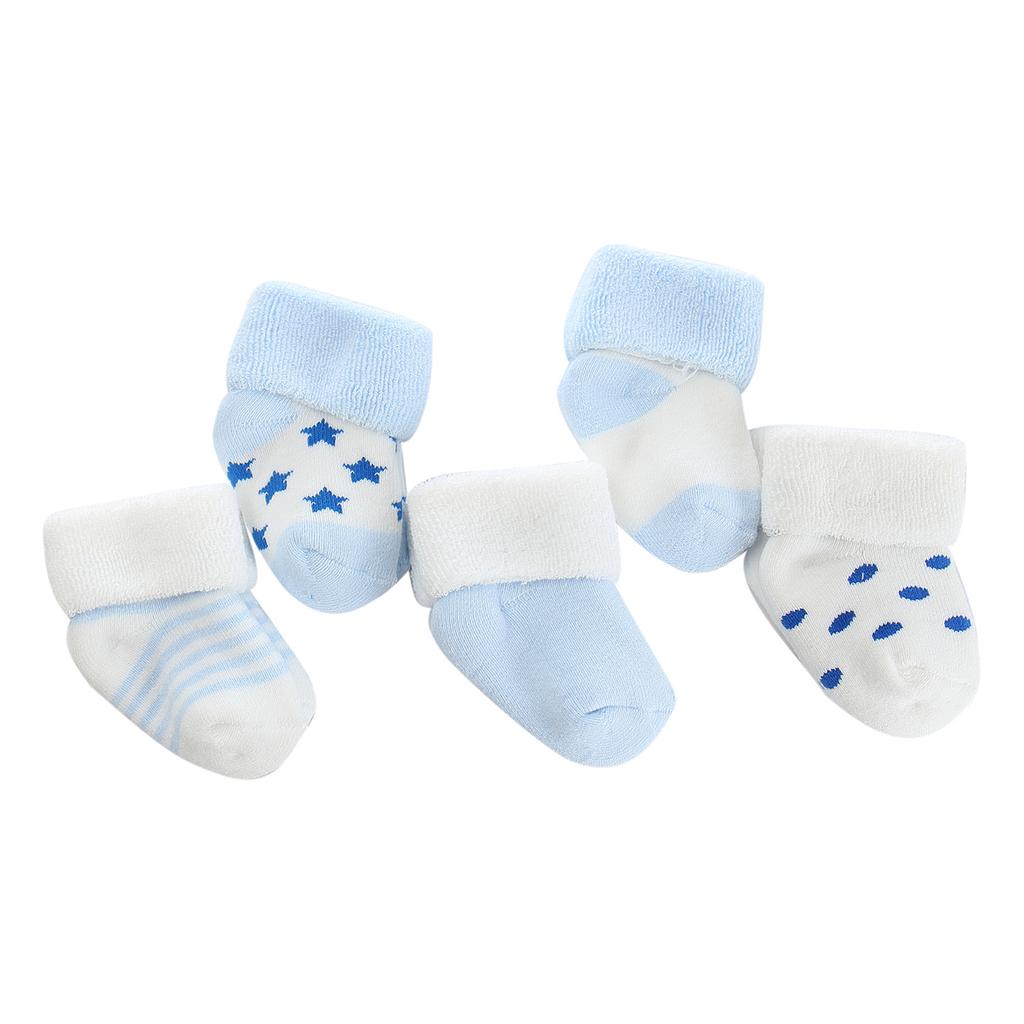 Baby- und Wintermode Cartoon Baumwolle Kinder Socken 5 Paar Set