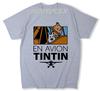 Diseño Tintín Aventura Clásico Animación Dibujos Animados Superior Algodón Hombre Camiseta