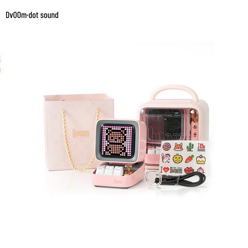 

Divoom DitooMIC Retro Pixel Bluetooth Karaoke Speaker