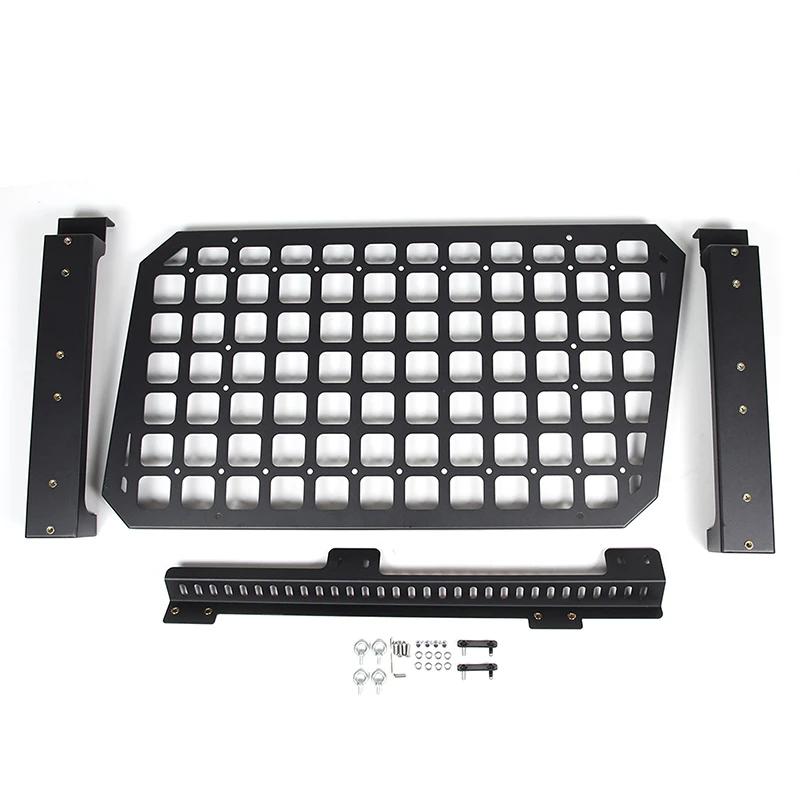 For Hummer H2 2003-2009 Aluminum alloy Car Rear Side Window Protective Hanging Bag Board Exterior Car Accessories