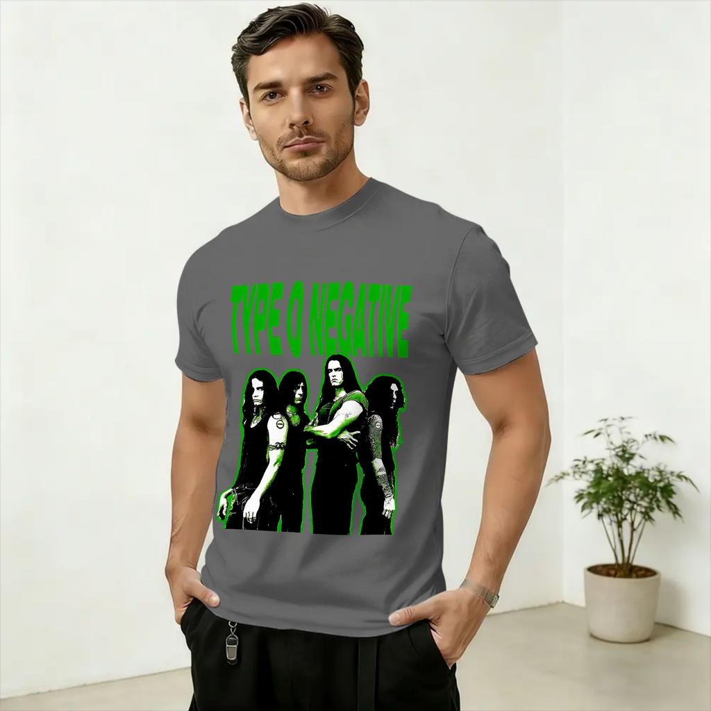 Type O Negative TShirt Unisex Cool 100 Cotton Tee Shirt Crew Neck Short Sleeve T Shirt 6XL Tops