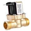 3/4” 1/2” Electric Solenoid Magnetic Valve DC 24V AC 220V DC12V Normally Closed Brass Inlet Solenoid Valve Water Valves