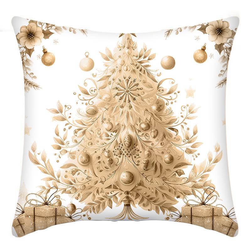 

Рождественские наволочки Домашнее украшение Наволочка Гостиная Диван Спальня С принтом Подушка Домашняя Подушка для дивана Комбинация 45*45cm