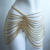 European And American Personalized Style Fringed Pendant Waist Chain Dance Skirt Body Chain Night Club Super Flash Crystal Body Chain Jewelry