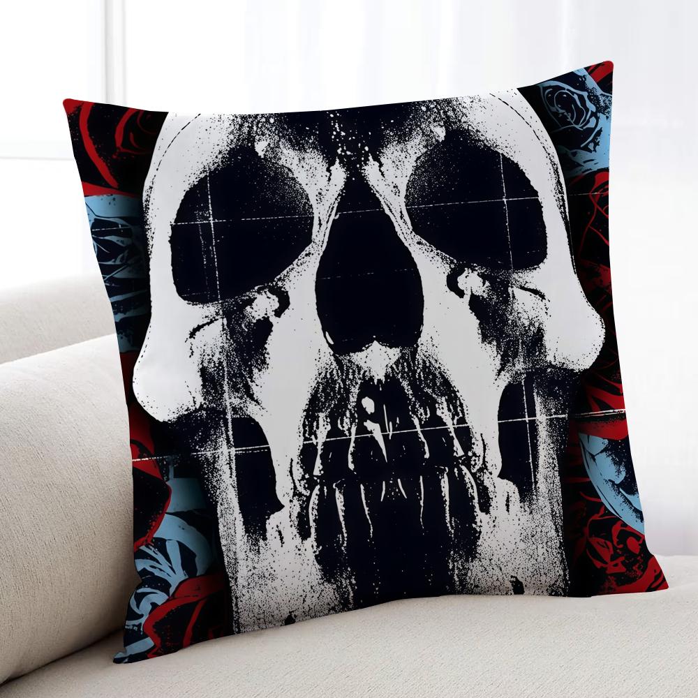

D-Deftones Band cushion cover Home Bedding Sofa living Room pillowcase Simple Soft Skin Cushion Cover Party Gift 12x12Inch