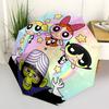 1pc Powerpuff Girls Automatic Opening/Closing Umbrella - Portable Tri-Fold Design with 8-Rib Iron Frame - Outdoor Umbrella - Ideal Gift for Fans, Trav