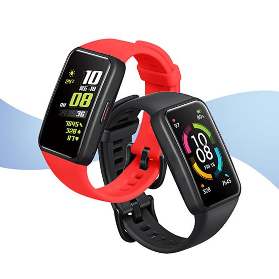 Silicone Replacement Wrist for HUAWEI Honor Strap Wristband Band 6 Smart Watch