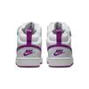 Neuer Nike Court Borough Mid 2 GS 'Pure Platinum Vivid Purple' CD7782-009