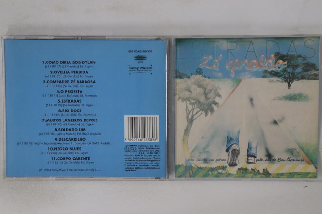CD ZE GERALDO - Estradas 2464338 EPIC Brazil Latin Used