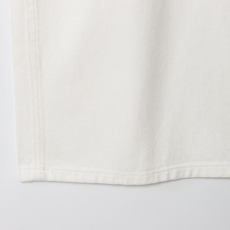 Kaslead New Women Clothes Western Style Double Placket Waist High Waist Wide Leg Jeans 3607036