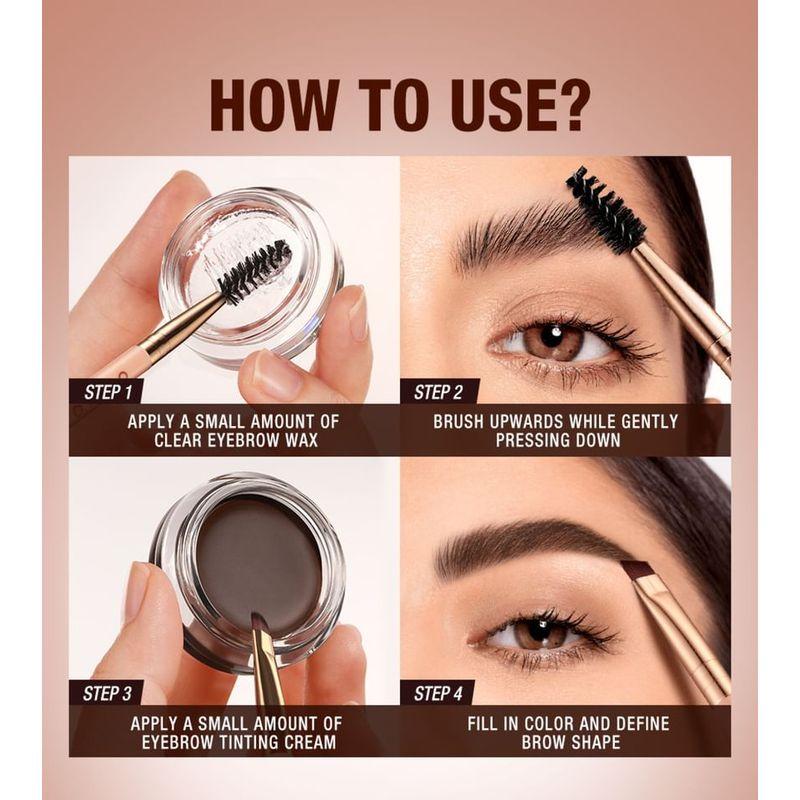 O.TWO.O - 2-in-1 Fluffy Shaping wenkbrauwcrème - 3 Kleuren