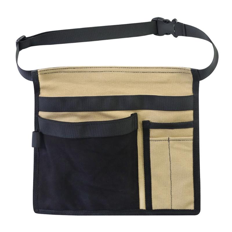 Heavy Duty Adjustable Tool Belt Bag With Multiple Pockets Tool Pouch For Electricians Carpenters Construction Workers