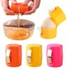Cute Egg Shell Opener Stainless Steel Household Egg Opening Machine Upgraded Separator Handheld Egg Separator Tool For Raw Eggs