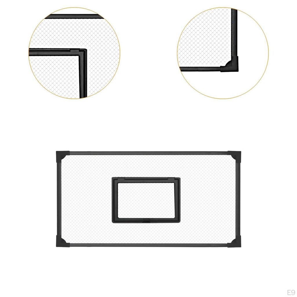 Aquarium Net Cover Edges Anti Reptile Lid Professional Accessory Easily Install Versatile with