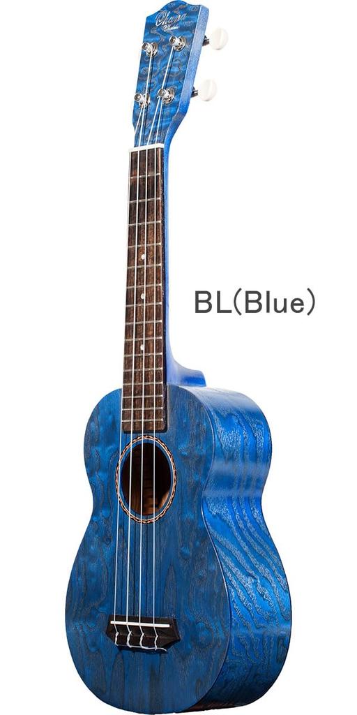 Ohana Ukuleles Soprano Size Willow Blue SK-15W