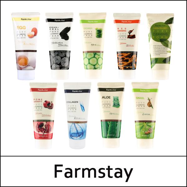 [Farmstay] (a) Pomegranate Pure Cleansing Foam 180ml / EXP 2026.06