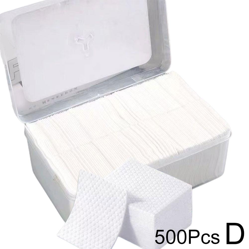 450/500/600 Disposable Makeup Cotton Wipes Soft Remover Pads Facial Cleansing Paper Wipe Cosmetic Pads