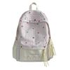 Karrierten Rucksack Große Kapazität Schülertasche Schultasche Damenrucksack