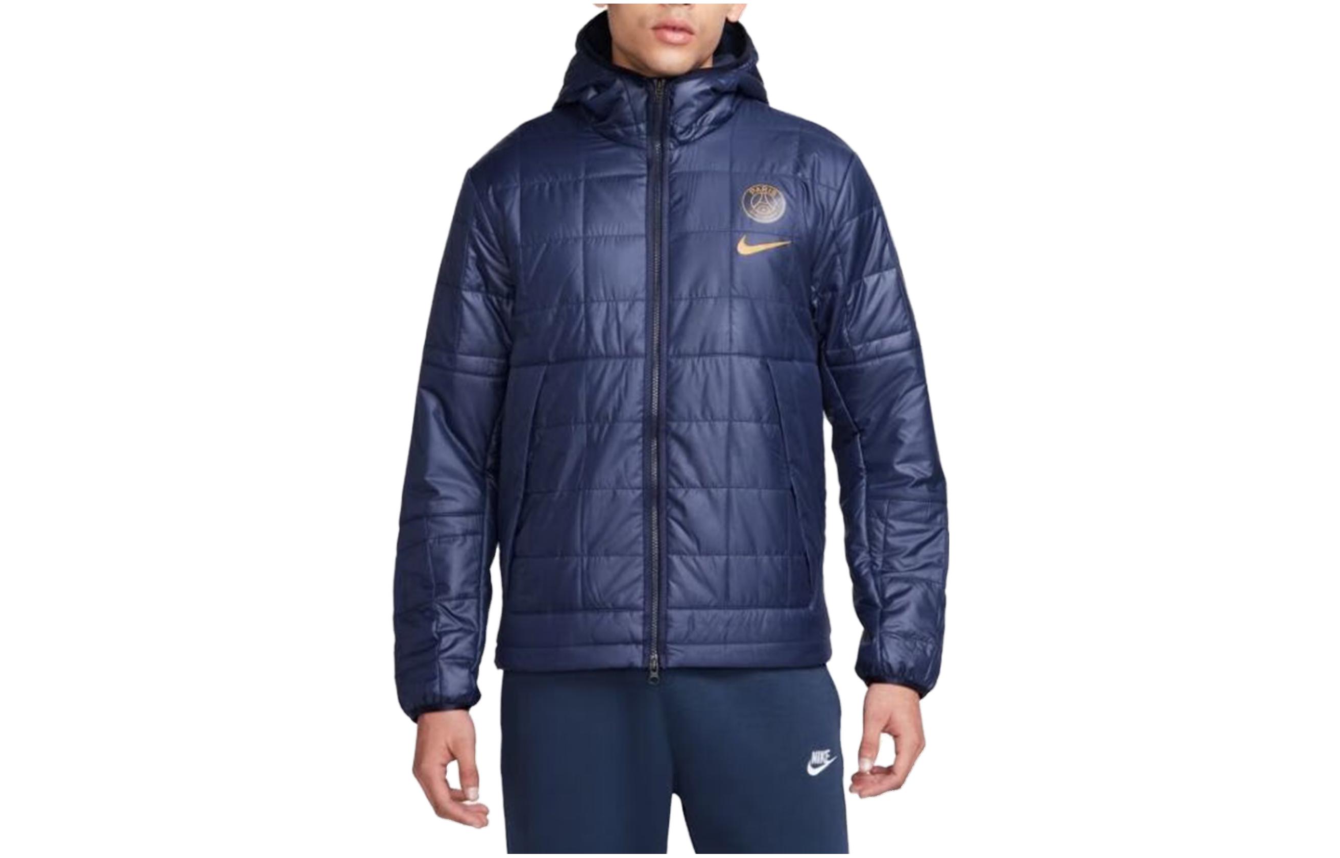 Nike Paris Saint-Germain Men s Nike Fleece-Lined Hooded Jacket DV4821-498 M