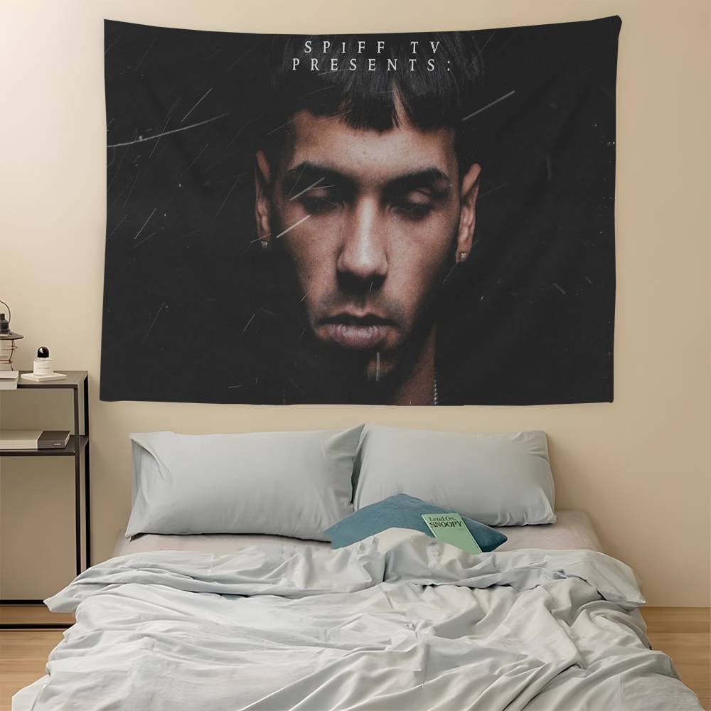 Rapper AAnuel AA Hippie Wall Hanging Tapestries for Living Room Home Dorm Decor Art Home Decor