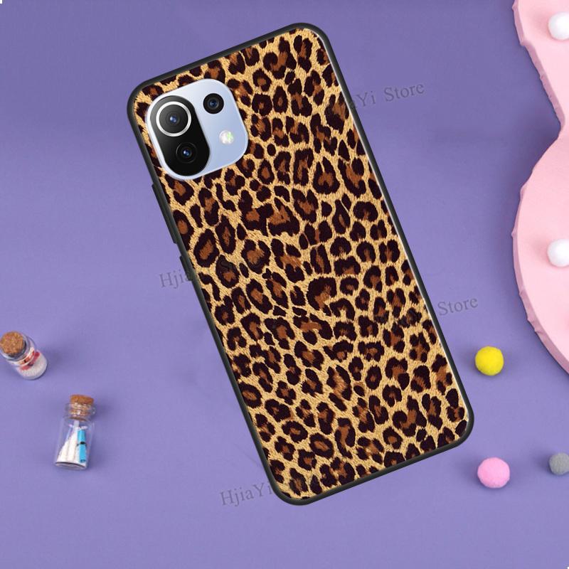 

Чохол з принтом африканського леопарда для Xiaomi Mi 10T 11T Pro 9 10 11 Lite Ultra POCO M3 M4 F3 X3 Pro Phone Cover Fundas Mi 11 Lite