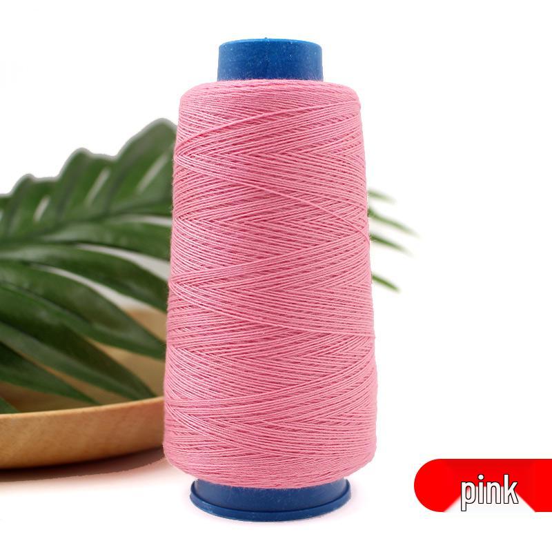 Polyester Sewing Thread: Black, White, Yellow - 203-Strand for Jeans, Canvas, Machine & Hand Sewing