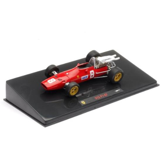 MATTEL DL Ferrari 312 GP Silverstone AMON Finished Model 1/43 (British 1967)