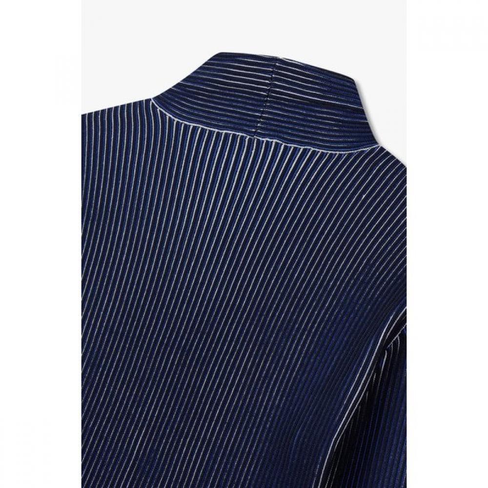 Emporio Armani Women S Stripe Rib Crop Cardigan 25 F W A525328528