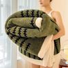 Thickened Milk Fleece Cationic Blanket - Office Nap, Sofa Cover, Shawl, Autumn/Winter Quilt