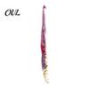 Crochet Hook Resin for Beginners, Crocheting Lovers, 2.0mm-8.0mm Ergonomic Gift Set with Long Floral Handle Blankets, Dolls, Shawls, Hats, Scarves