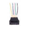 Universal Auto Car Power Window Switch Lifting Switch 5 Pin Dc 12V 20A Blue/Red/Green Light Color And Harness