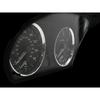 2PC Snap On Gauge Cluster Dashboard Bezel Rings Trim Dial Rings Bezel Speedometer Frame Decoration Trims For BMW E90 E91 E92 E93