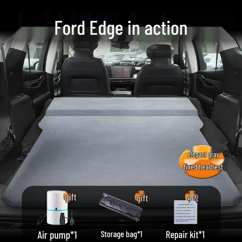 L-Size Automatic Inflatable Car Mattress for Ford Edge 7-Seater Trunk