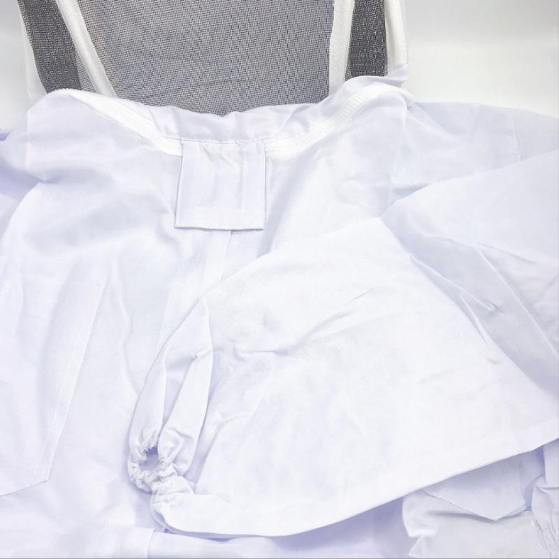 Thickened One-Piece Cotton Anti-Bee Suit with Space Hood for Sting Protection