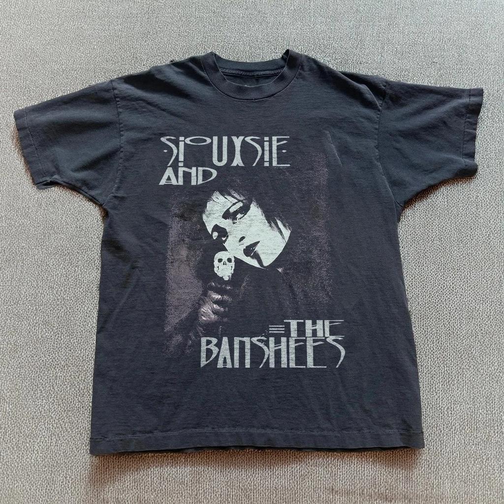NEW Siouxsie and the Banshees Shirt 90s Goth Unisex Black T shirt Size S 5XL