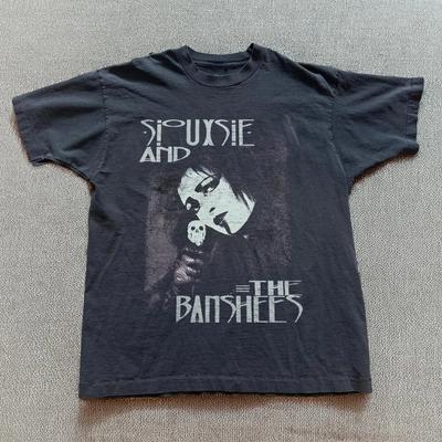 NEUES Siouxsie and the Banshees Shirt 90er Goth Unisex Schwarzes T-Shirt Größe S 5XL