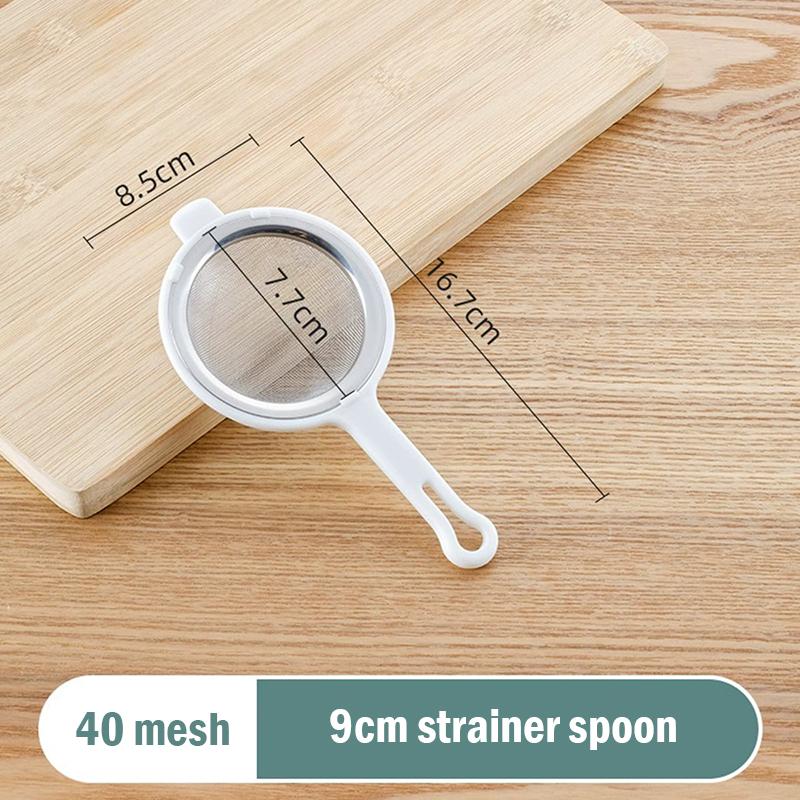 

Проволочное сито, мелкоячеистое сито для масла, сито для муки, дуршлаг, кухонные принадлежности 9cm