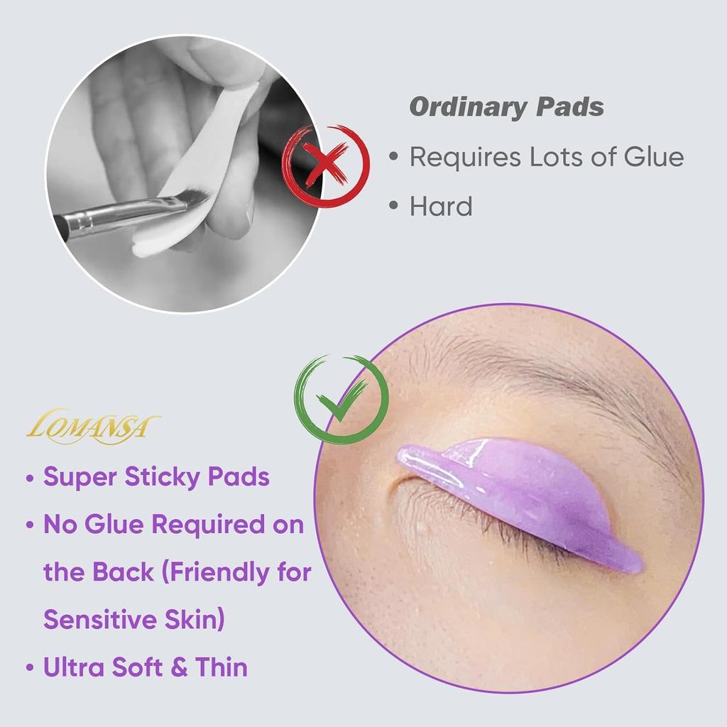 Lash Lift Rods Silicone Pads for Lash Lamination Shields 2024 Ultra Curl Flexible Reusable Curler DIY Eyeash Perm Lifting Pads