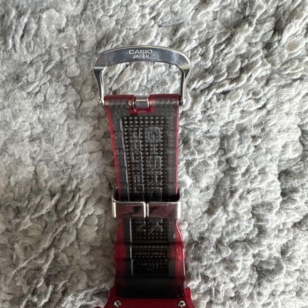 Used CASIO G-SHOCK MUDMAN GW-9300RD Red Radio Solar