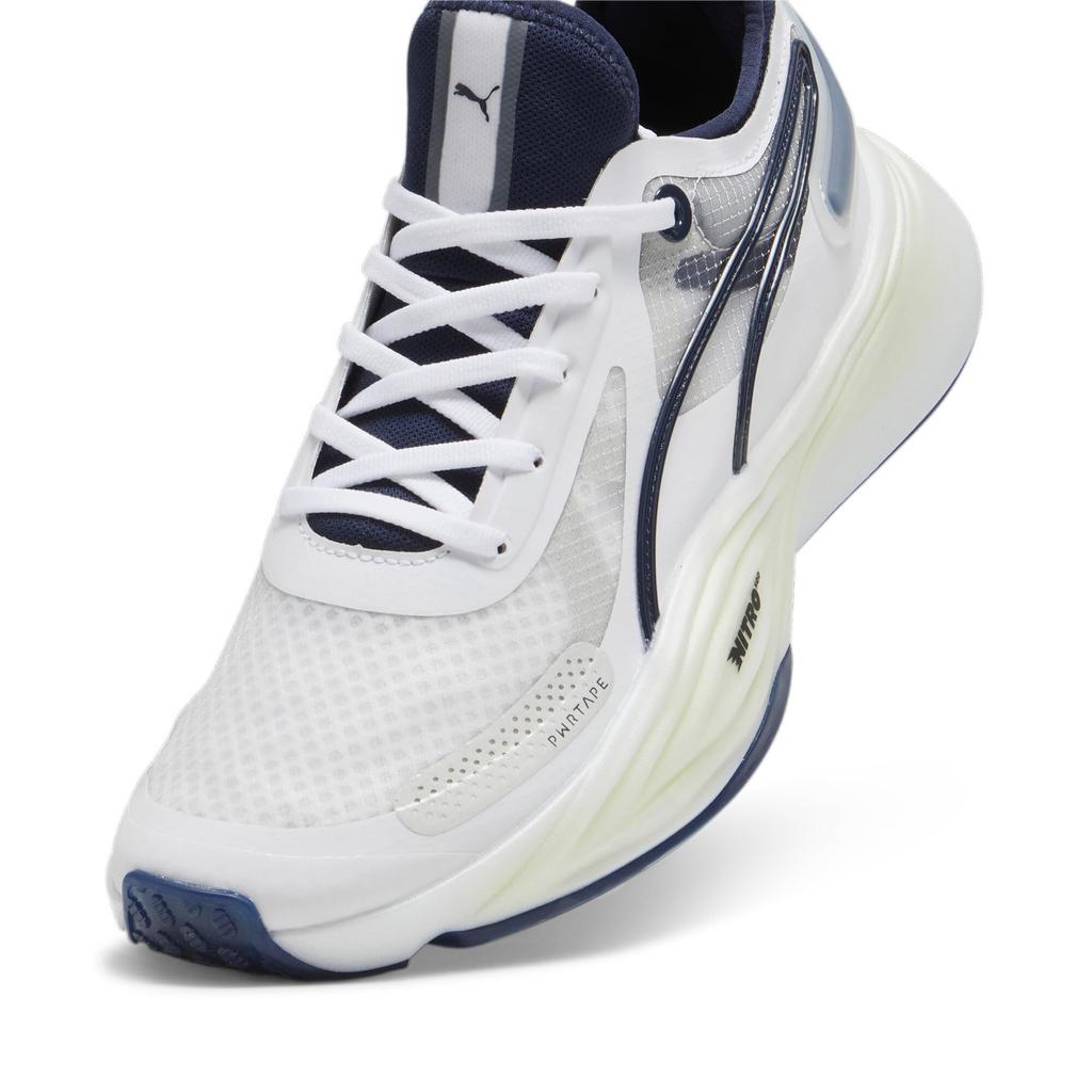 Running Shoes Power Nitro Squared 378687 2024 Color Navy Cm [Puma] Men's Spring/Summer White/Club (06) 25.5