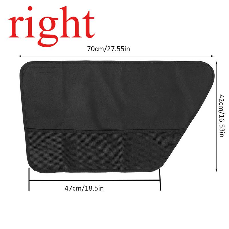 Anti-Scratch Car Door Panel Guard | Pet Dog Protector Cover | Durable Mesh | Universal Fit | Interior Scratch Prevention