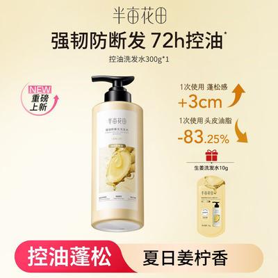 Half Acre Flower Field Strong and Strong Anti Breakage Shampoo (ginger Root and Lemon) 300g