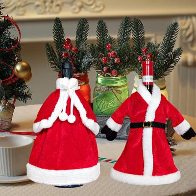 New Christmas Decoration Old Man Doll Wine Bottle Cover Christmas Decorations