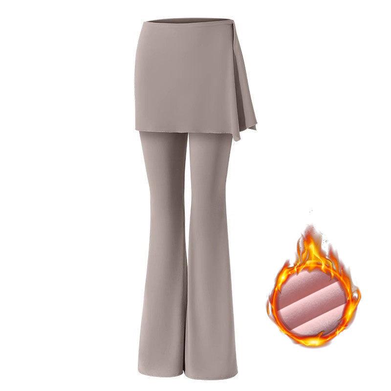 Women's High Waist Flared Yoga & Dance Leggings Set - Plus Size Butt Lifting Fitness Pants